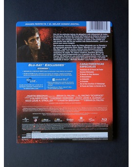 Scarface (Steelbook) Especificaciones