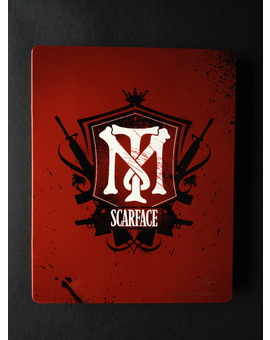 Scarface (Steelbook) (Trasera)