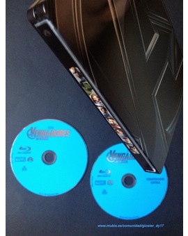 Los Vengadores (Steelbook) (Lateral)