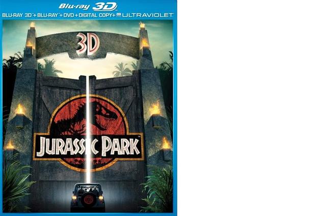 Carátula de Parque Jurásico en 3D USA