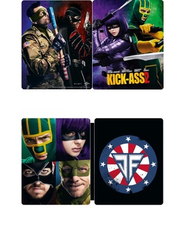 Desvelado el interior y la contraportada del steelbook de "Kick-Ass 2"