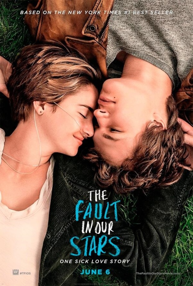 Primer póster oficial de "Bajo la misma estrella", con Shailene Woodley.