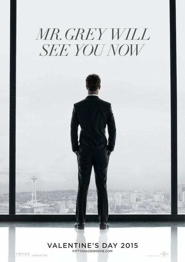 Primer teaser póster oficial de 'Cincuenta sombras de Grey'