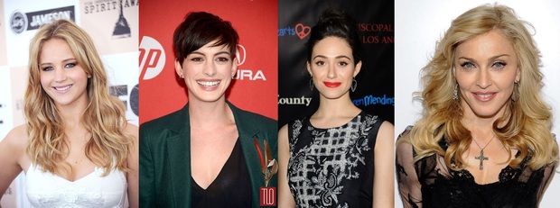 Madonna, Lawrence, Hathaway y Rossum se van al valle de las muñecas