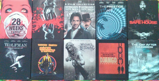 Mi "TOP 10 Steelbook" (No ha sido nada fácil!)