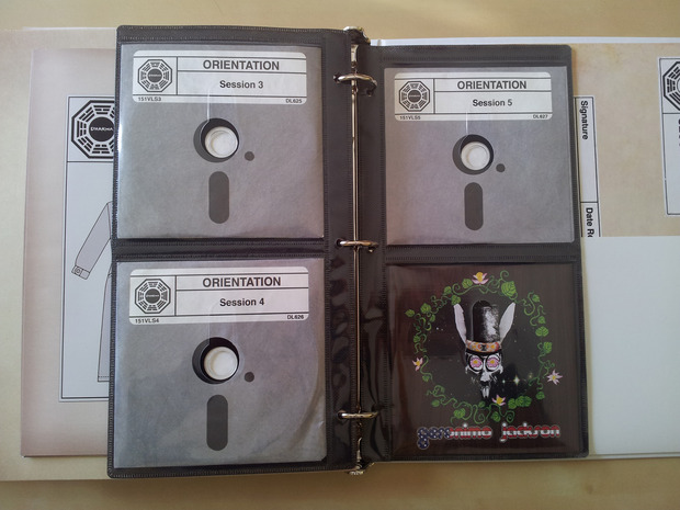 Perdidos 5ª Temporada Kit de orientación Dharma 6