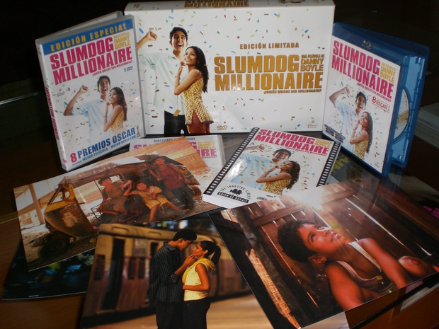 Edicion Limitada Slumdog millionaire DVD y Edicion Blu Ray