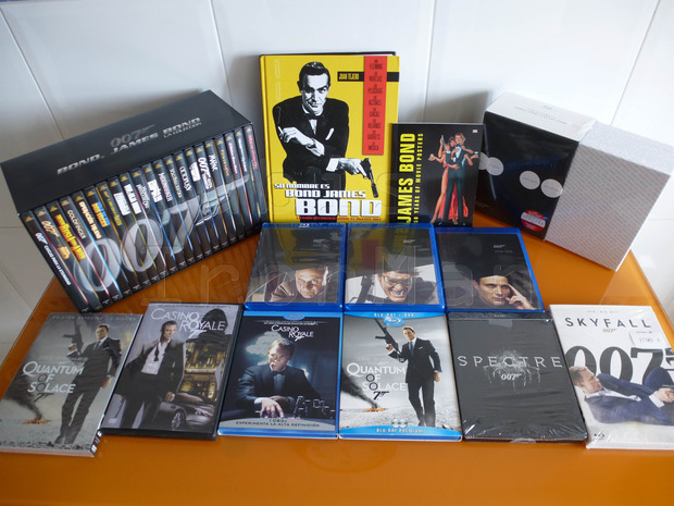 Colección Completa 007 James Bond 2016.