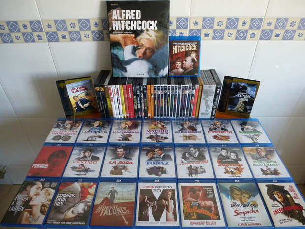 Colección Alfred Hitchcock. (El Maestro del Suspense)