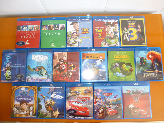 Pixar al Completo,de Momento...Gracias al 2x1 de ECI.