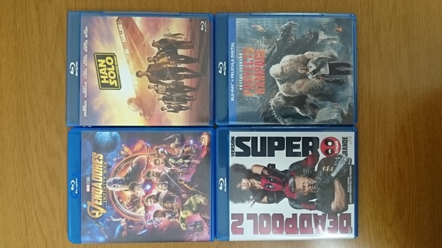2 x 1 carrefour en todos los blurays