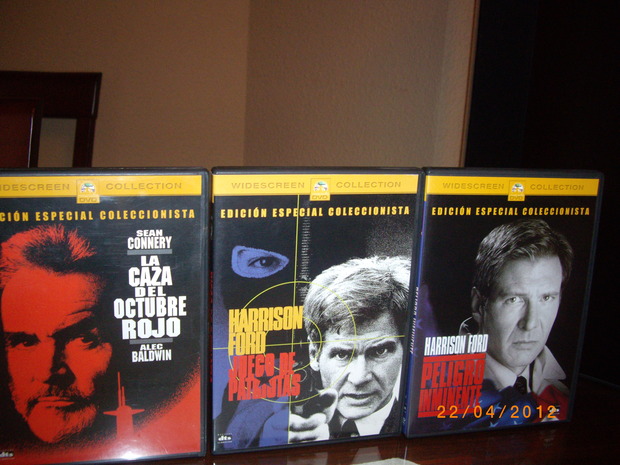 Trilogia Jack Ryan DVD