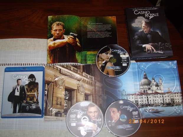 Casino Royale E. Deluxe y Blu-ray