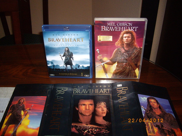 Braveheart en 3 formatos 2