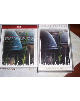 La delgada Linea Roja Blu y Vhs