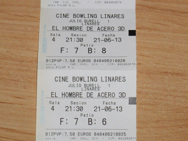 Las Entradas de El Hombre de Acero