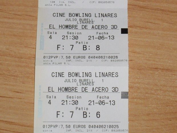 Las Entradas de El Hombre de Acero