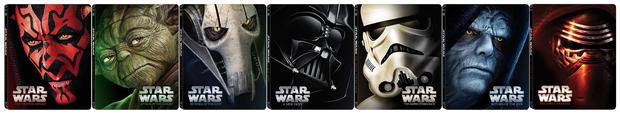 Asi debio ser el steelbook de Star Wars Episodio VII...