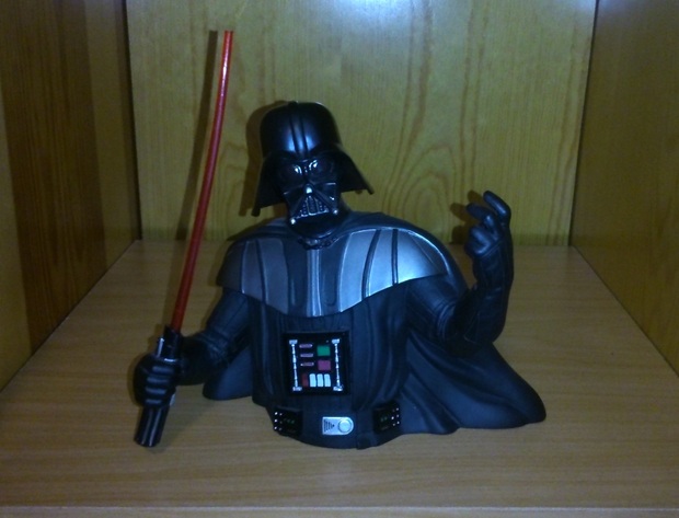 Regalo anticipado de cumpleaños (Busto de Darth Vader).