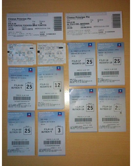 "RANKING" DE PELÍCULAS VISTAS EN EL CINE EN 2014  >>>FELIZ AÑO NUEVO A TOD@S LOS USUARIOS DE MUBIS<<<