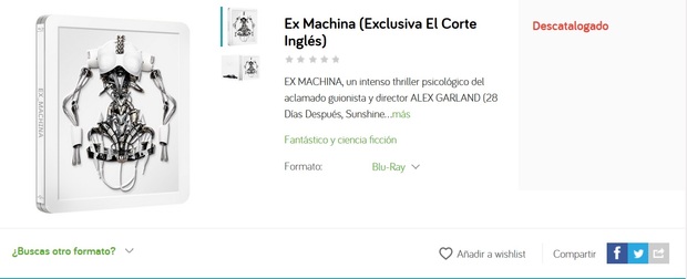 Duda sobre la Web de El Corte Inglés.