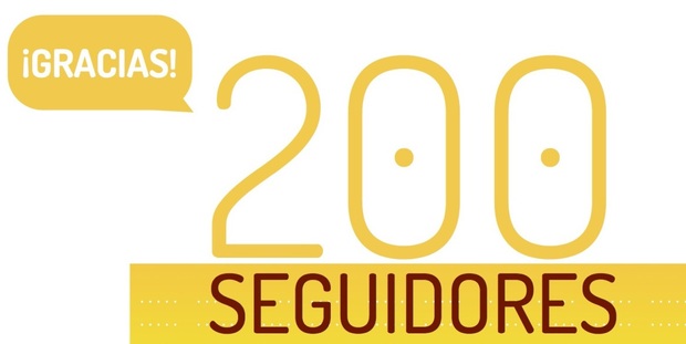 200 Seguidores !!! Gracias a tod@s.