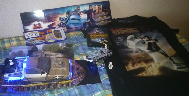 Todo listo para la llegada de Marty con el Delorean !!!  ‪#‎Bttf2015