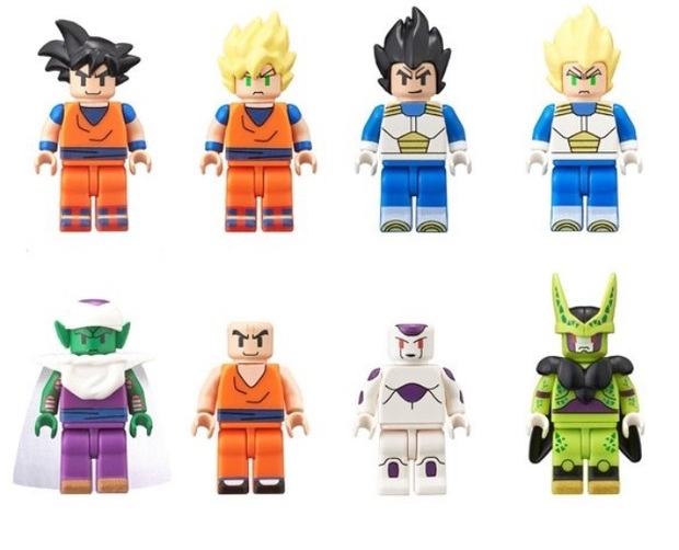 LEGO añade DragonBall Z a su coleccion de figuritas.