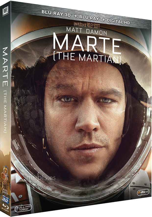 Análisis del Blu-ray "Marte (The Martian) 3D"