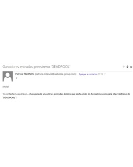 Mañana me voy de preestreno gracias a SensaCine.com !!!