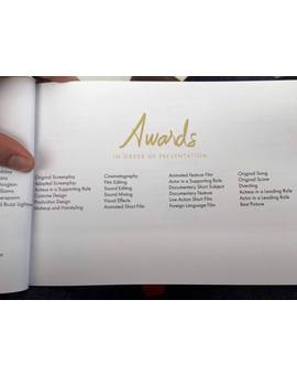 Este será el orden en el que se entregarán los Oscars esta noche.