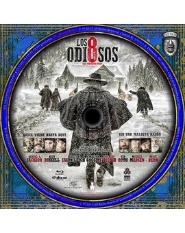 Los Odiosos Ocho: Menús y contenidos del Blu-ray.