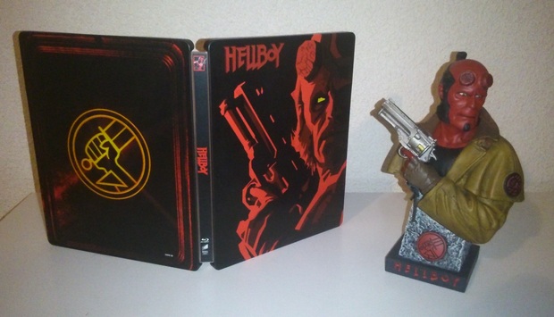 Recién llegado de "Amazon.co.uk" (Hellboy - Steelbook), por sólo 6,89 € !!!