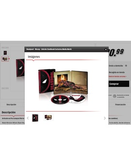 Duda: "Deadpool - Edición Steelbook Exclusiva Media Markt"
