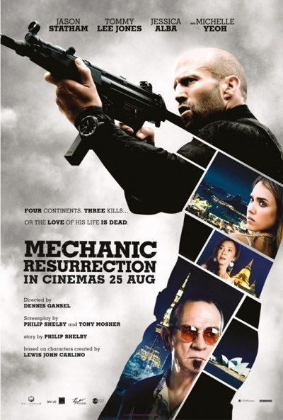 Nuevo cartel de "Mechanic: Resurrection" Qué esperáis de esta secuela???