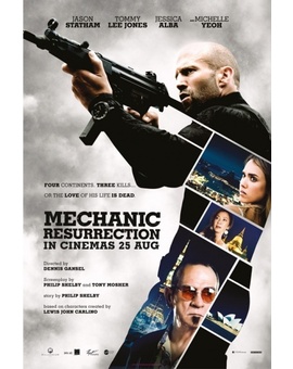 Nuevo cartel de "Mechanic: Resurrection" Qué esperáis de esta secuela???