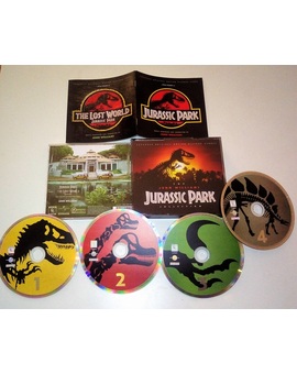 Recién llegada de EE.UU. una de mis Bandas Sonoras favoritas (THE JOHN WILLIAMS JURASSIC PARK COLLECTION).
