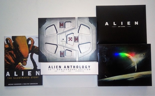 Conseguida por fin esta edición limitada en Amazon.es (Alien Anthology: 35th Anniversary Edition).