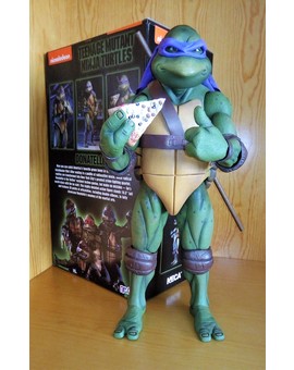 Se me ha colado una tortuga en casa y me ha quitado la pizza XD --- (Teenage Mutant Ninja Turtles 1990 Movie 1/4 Scale Figure - Donatello)