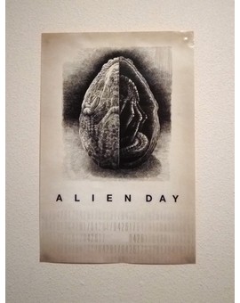 Póster de regalo en el evento de Cinesa Capitol (Madrid) --- Alien Day ´17