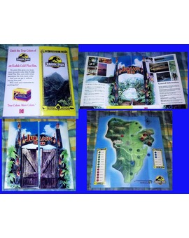 Compra en Vistoenpantalla 2/2: "Folleto de Parque Jurásico"
