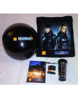 Regalos en el Preestreno de "Valerian y la ciudad de los mil planetas" en el Cine Callao de Madrid.