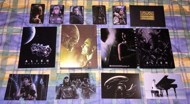 Compra en Ebay.es: "Alien Covenant Steelbook (Lenticular Slip B)" - Exclusivo de MANTA LAB