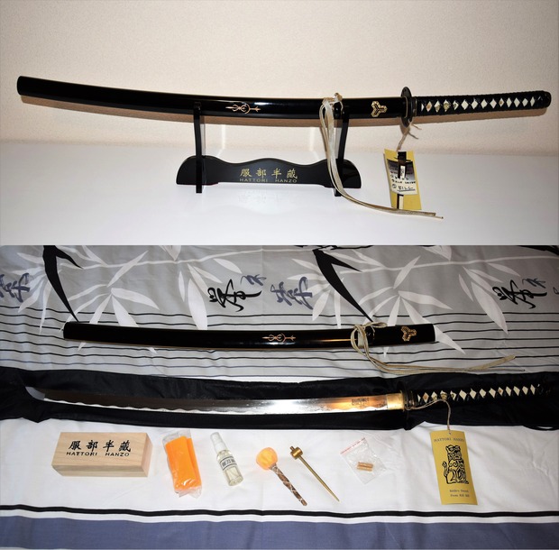 Réplica Katana, La Novia. "HATTORI HANZO" - Kill Bill - Versión Funcional, Windlass Studios Escala 1:1