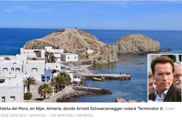 La Isleta del Moro ya está preparada para el inicio del rodaje de 'Terminator'.