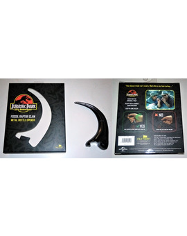Compra en BBTS --- "Jurassic Park Fossil Raptor Claw Metal Bottle Opener"