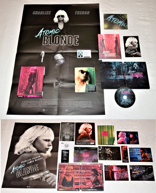 Compra en Ebay.es: "ATOMIC BLONDE STEELBOOK LENTICULAR LIMITED EDITION EXCLUSIVE (Nº.69 - TYPE B)"