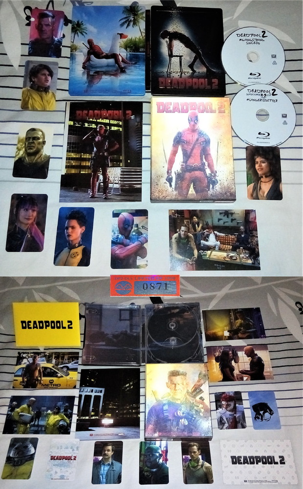 Última adquisición en Manta Lab: " [ME#20] Deadpool 2 Steelbook (Double Lenticular Full Slip)(2D)"