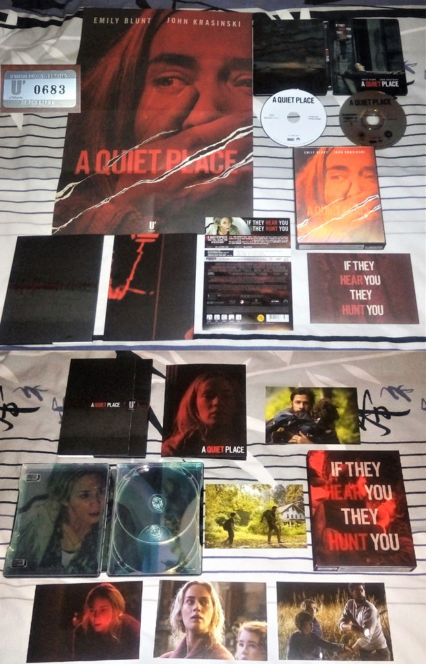 Compra en Ebay.es: "A Quiet Place 4K UHD+BD Lenticular Fullslip Steelbook Limited Edition" (U´Mania)