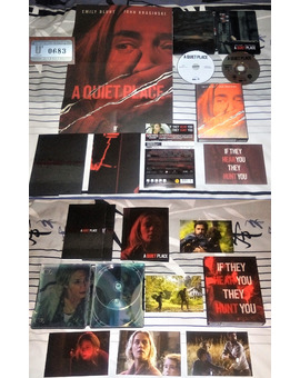 Compra en Ebay.es: "A Quiet Place 4K UHD+BD Lenticular Fullslip Steelbook Limited Edition" (U´Mania)